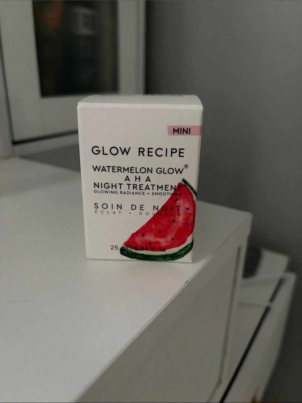 Glow Recipe White and Pink Watermelon Glow Night Treatment Mini
